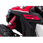 Elektrická bugina Maverick Turbo RR STRONG 2x320w červená